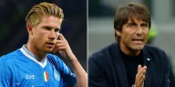 El inesperado cruce entre De Bruyne y Antonio Conte en el Napoli: “Eligió a la persona equivocada para enojarse”
