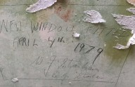 Grandson doing DIY discovers dead grandfather’s signature behind wallpaper
