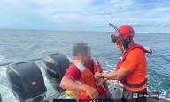Marina rescata a dos personas al noroeste del puerto de San Blas, Nayarit