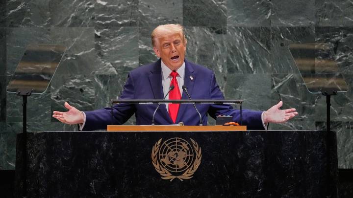 Trump arremete contra la ONU en un discurso destinado a dinamitar las instituciones globales