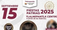 Fiestas Patrias 2025: ¿Qué artistas estarán en Tlalnepantla el 15 de septiembre para el Grito?