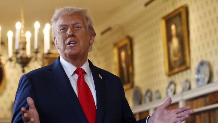 Trump celebra la cancelación del programa de Jimmy Kimmel: "Debería haberlo hecho hace mucho tiempo"