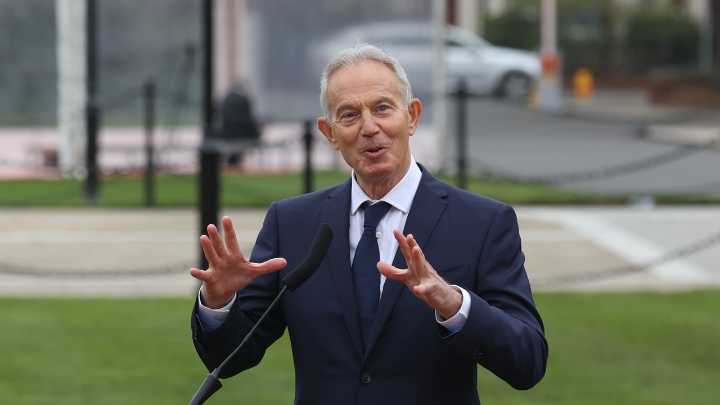 Estados Unidos planea nombrar al ex primer ministro británico Tony Blair como gobernador temporal de Gaza