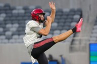 Aztecs punter Hunter Green honors his father's energy and love on the football field