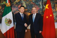 Recibe canciller De la Fuente a embajador de China en la SRE