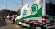 Una mujer embarazada se arrojó de una moto