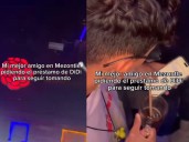En pleno antro de la CDMX, joven solicita un préstamo desde su celular y genera debate en redes
