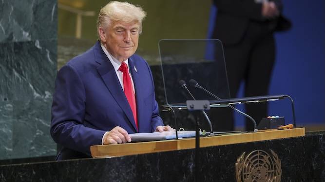 We ask you: Which bit of Trump's rambling UN diatribe made you most proud?