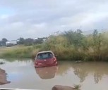 Otra víctima de los “cráteres” en la zona industrial