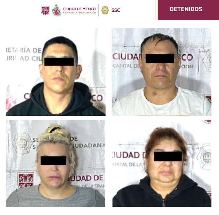 Caen 4 “Los Tanzanios”, exoperadores de “La Pájara” en Iztacalco