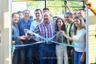 Insfrán habilitó las obras en el Club Sportivo Social y Cultural Defensores del Rosario