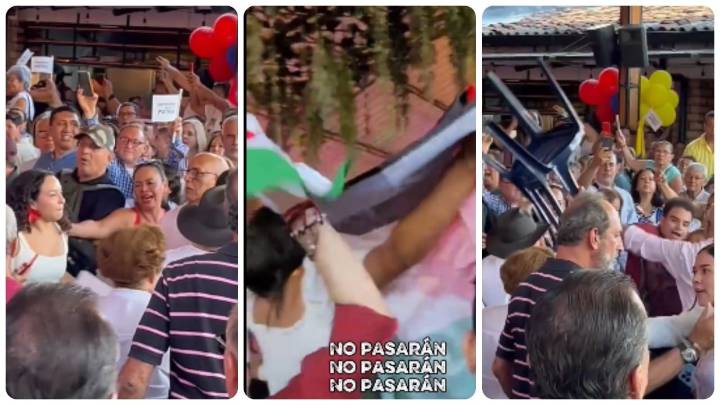 Jóvenes aseguran que fueron maltratados en un evento de campaña de Abelardo de la Espriella: “Nos dieron con lo que encontraron”
