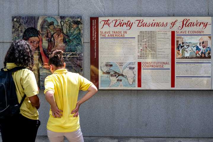 Feds to alter Philly exhibit that describes slavery under George Washington, reports say
