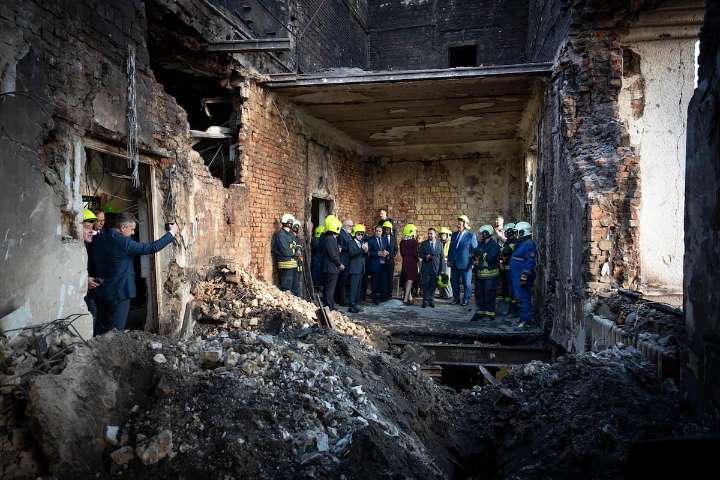 El ataque de Rusia contra un edificio del Gobierno ucranio en Kiev se realizó con un potente misil de crucero Iskander