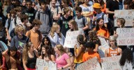 Richmond students stage school walkouts to protest shootings