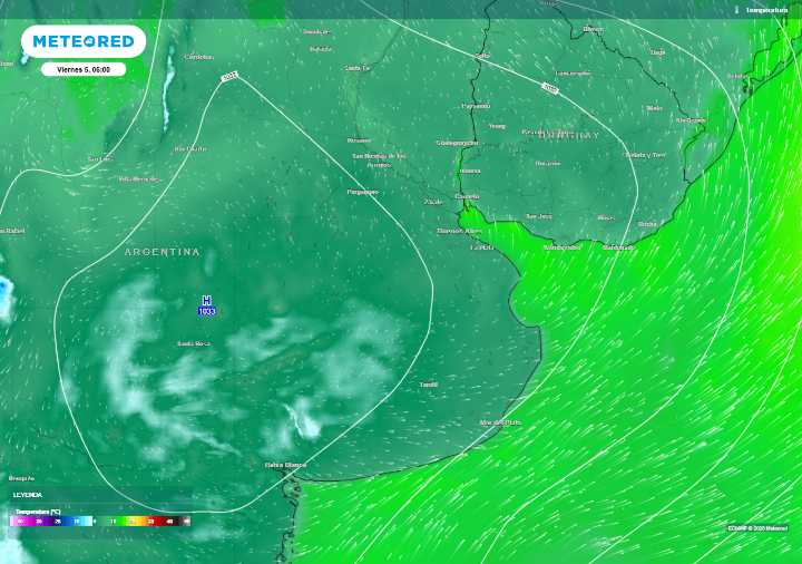 El tiempo en Buenos Aires: algunas lluvias débiles darán paso al ingreso de aire muy frío esta semana