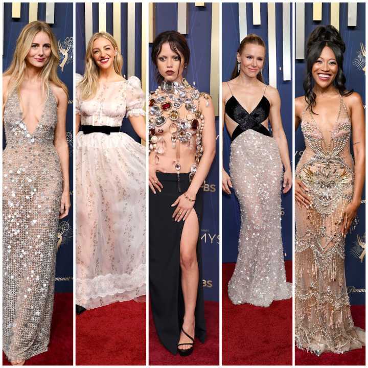 The Spectrum of Sheers Was Vast and Wide at the 2025 Emmys