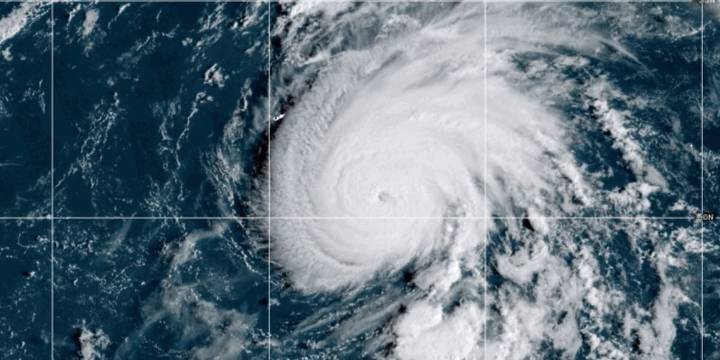 Gabrielle rapidly intensifies into a Category 3 hurricane in the Atlantic