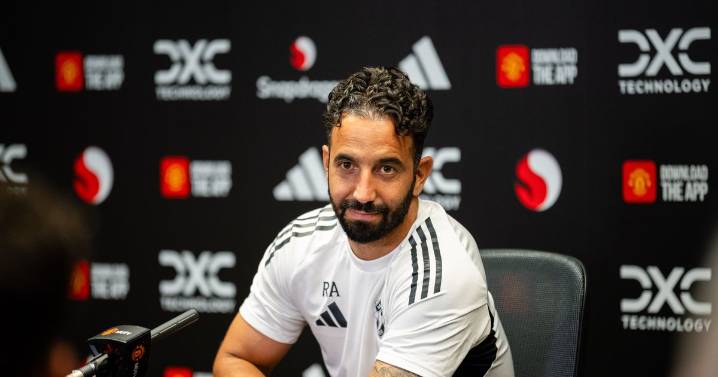Ruben Amorim press conference LIVE Manchester United updates and early team news vs Man City