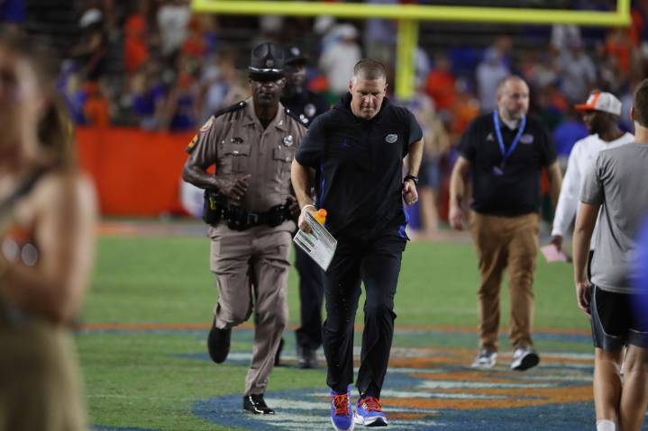 Gators bounced from AP Top 25 following USF debacle