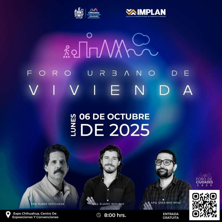 Invita Municipio al Foro Urbano 2025