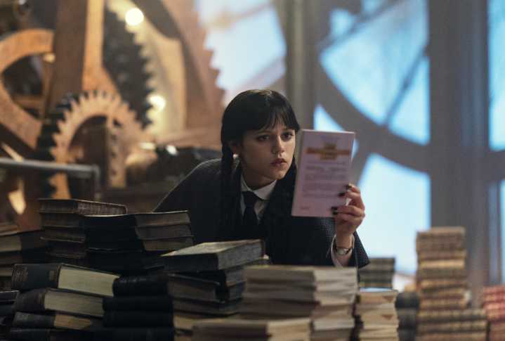 Wednesday Addams isn’t just the epitome of an outcast, but of a writer, too