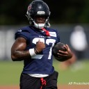Texans rookie Woody Marks prides himself on versatility, patient approach: ‘Just be you, just be myself’