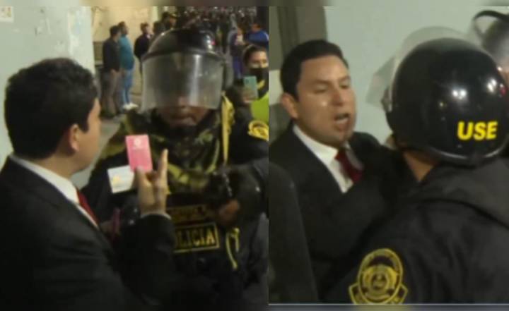 Represión policial contra la prensa: periodistas fueron agredidos y hostigados durante cobertura en marcha de la 'Generación Z'