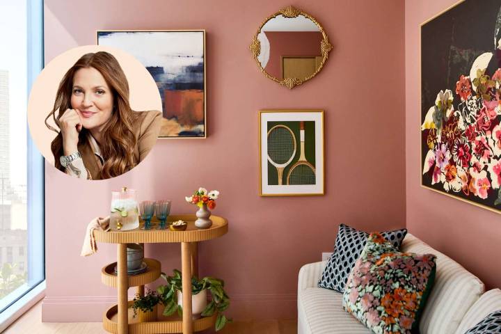 Drew Barrymore Designed Us a Wellness Room—and It's the Physical Embodiment of Her Positive, Calming Energy