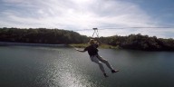 Florida Man goes ziplining in Newberry