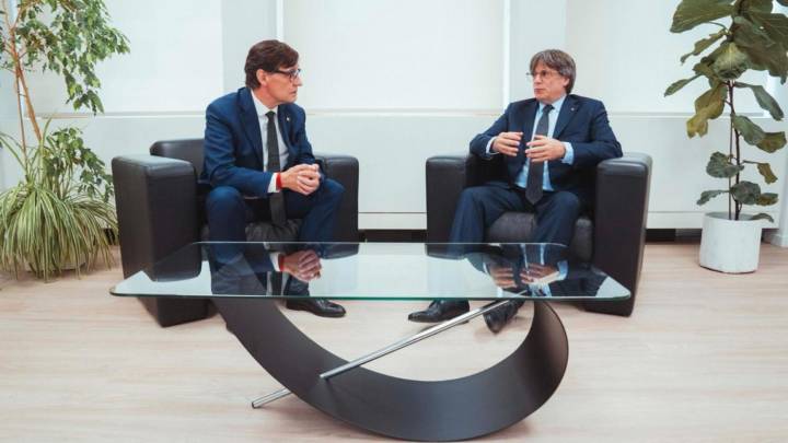 Illa aplica la amnistía política a Puigdemont en su reunión en Bruselas