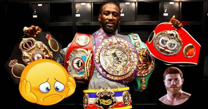 Canelo Álvarez le dio sus títulos y en una semana Terence Crawford ya perdió uno de los más importantes