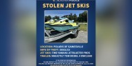 Jet skis and trailer stolen from local business