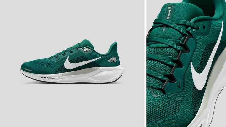 FIRST LOOK: Check out the new Nike Philadelphia Eagles running shoe