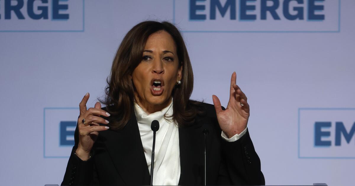Commentary: 'I think it was recklessness': Harris bashes Biden for late exit from 2024 campaign