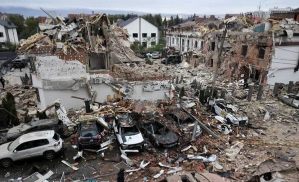 Bombardeo masivo ruso con drones y misiles dejó cuatro muertos en Kiev