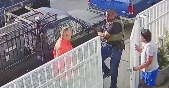 Father of 5 kicked, arrested at gunpoint by federal agents outside LA home