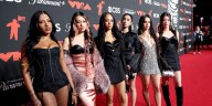 KATSEYE Wear Coordinated Looks to the 2025 VMAs