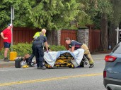 Cyclist seriously injured in collision in North Vancouver
