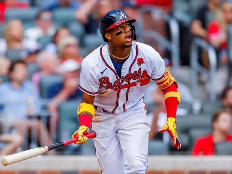 Ronald Acuña Jr. conectó su último cuadrangular de la temporada