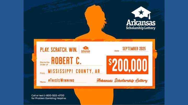 Man from Arkansas wins $200K from $10 ticket