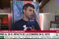 El testimonio de un comerciante sobre la realidad que se vive en el país que dejó helado a Trebucq