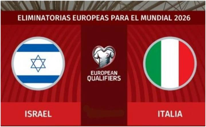 Italia vs Israel: Horario y dónde ver EN VIVO el partido de las Eliminatorias UEFA; HOY, lunes 8 de septiembre