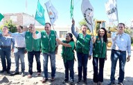Impulsa el estado obra de pavimento