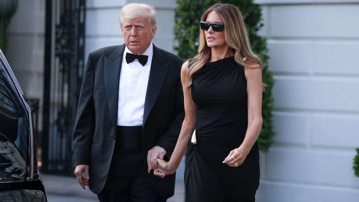 Donald And Melania Trump's Biggest PDA Moment Reminds Us Just How Different Things Are Now
