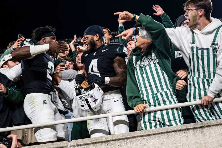See our top photos as MSU wins over Boston College in overtime