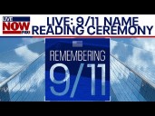 LIVE: Honoring the victims of 9/11 name reading ceremony
