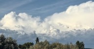 Lluvias intensas en el Ebro y en la Comunidad Valenciana y más sol hacia el noreste