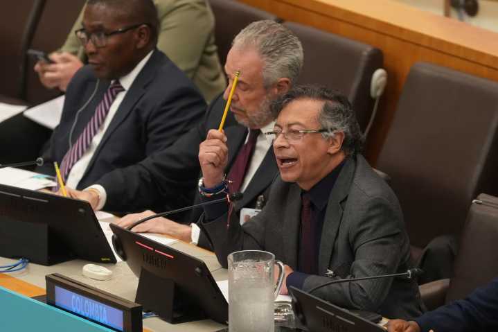 Descarbonización, cambio climático y descertificación marcarán el discurso de Petro en la ONU