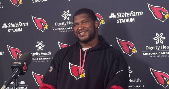 Calais Campbell surprised and grateful to be named team captain for the Arizona Cardinals